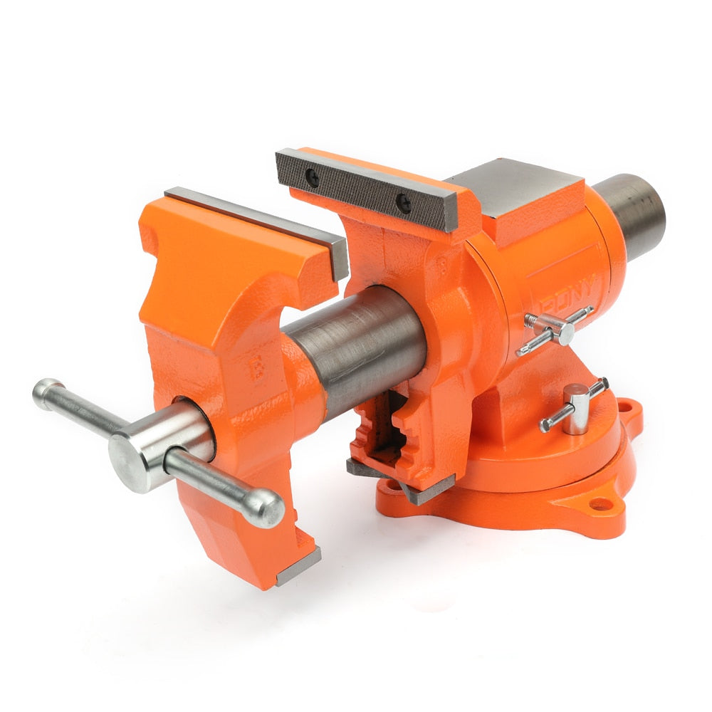 Pony 5-in Cast Iron Bench Vise 29055