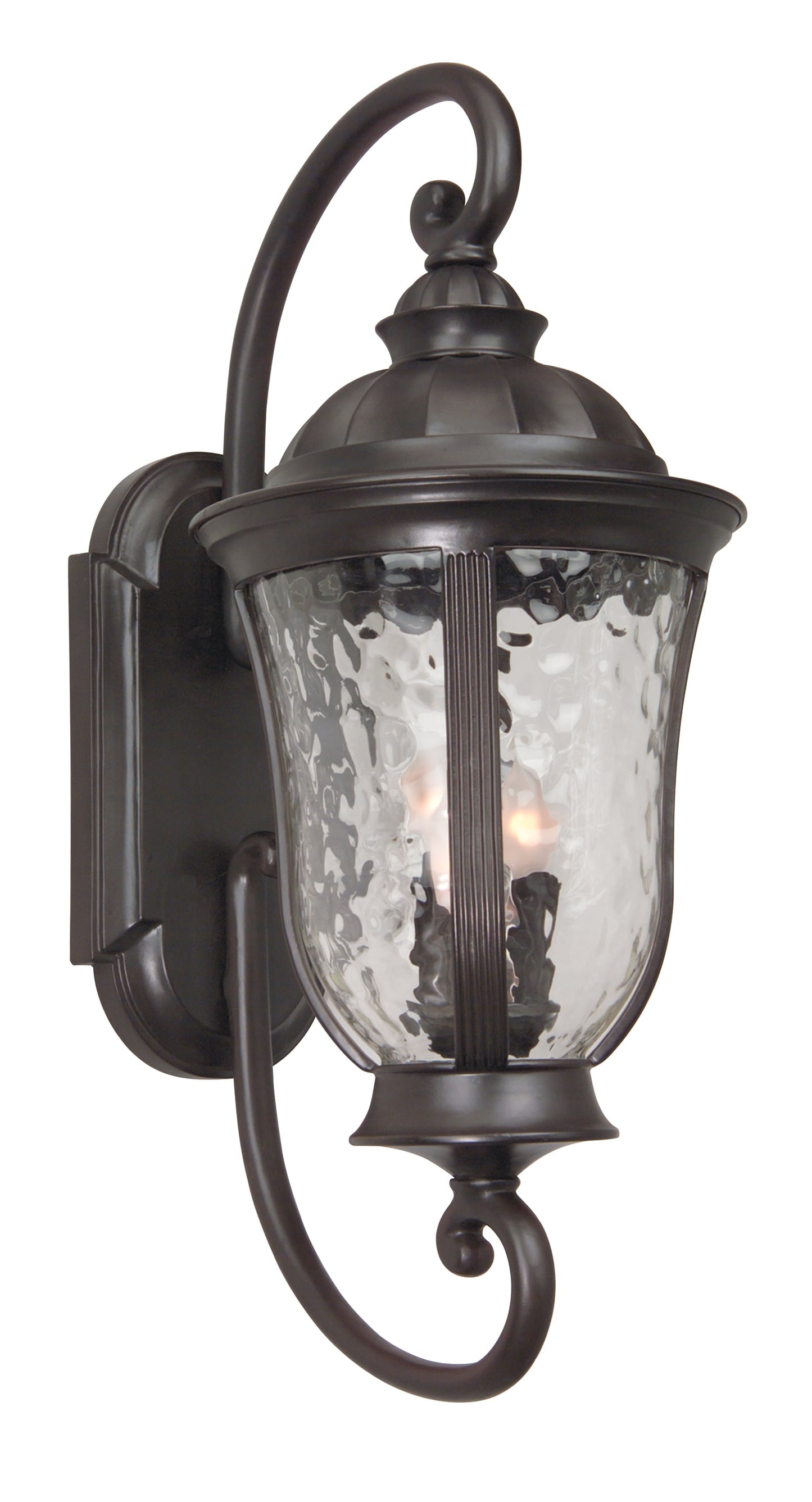 Craftmade Frances 3 -Light 28.88-in H Oil-rubbed Bronze Hardwired Outdoor Wall Light 1605427