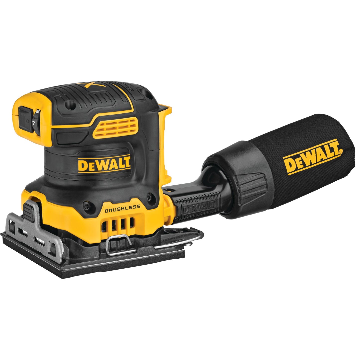 DEWALT XR 20 Max 20-Volt Brushless Cordless Variable Speed Sheet Sander with Dust Management (Bare Tool) DCW200B