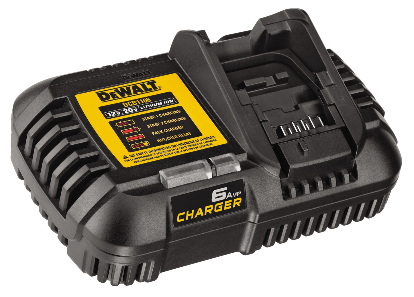 DEWALT 20-V Lithium-ion Battery Charger DCB1106