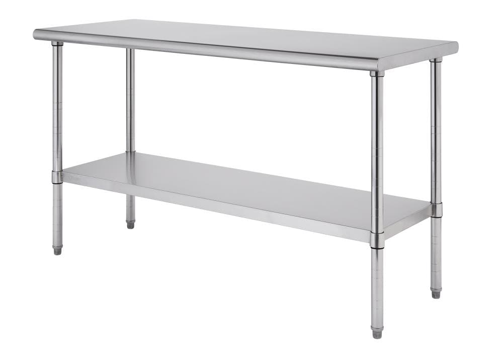 TRINITY 60 L x 34.65-in H EcoStorage Stainless Steel Steel Work Bench