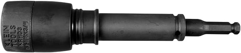 Klein Tools NRHD3 Single-Ended Impact Socket, Made in USA, Three Square Socket Sizes: 3/4-, 1-, and 1-1/8-Inch