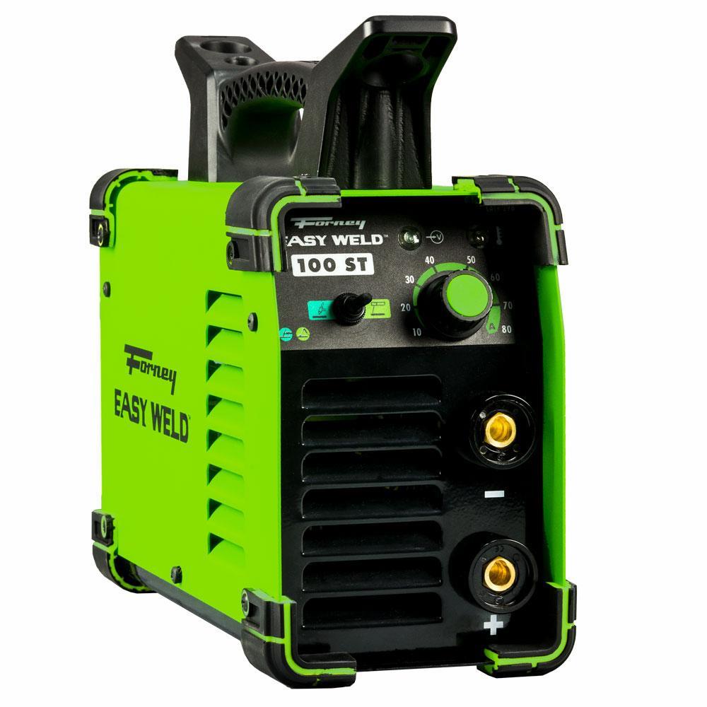 Forney Forney Easy Weld 100 ST Stick Welder, 120V, 90A, Portable and Lightweight, Ideal for Beginners, Welds up to 1/4in Mild Steel 298