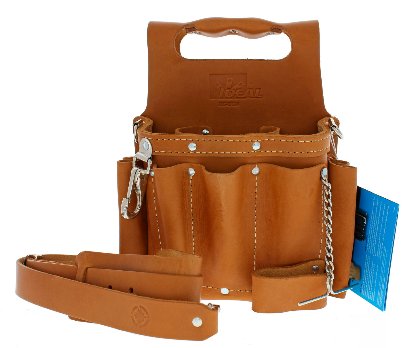 IDEAL Leather Electrician Tool Pouch 35-950
