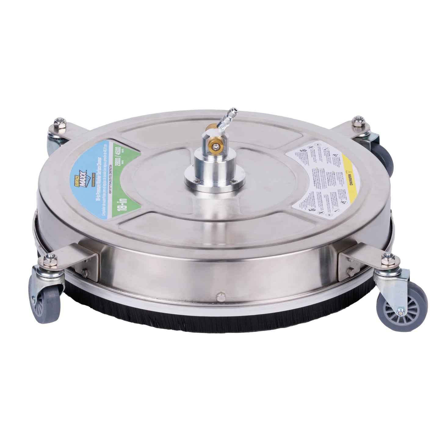 SurfaceMaxx 18-in 4500 PSI Rotating Surface Cleaner for Gas and Electric Pressure Washers SGY-PWA101