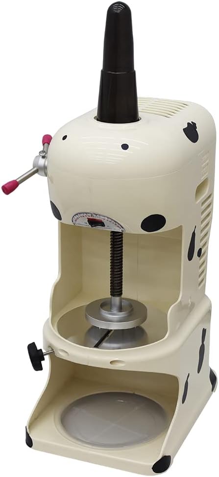 INTSUPERMAI Commerical 110V Electric Ice Shaver Machine Snow Cone Maker Shaved Ice Machine
