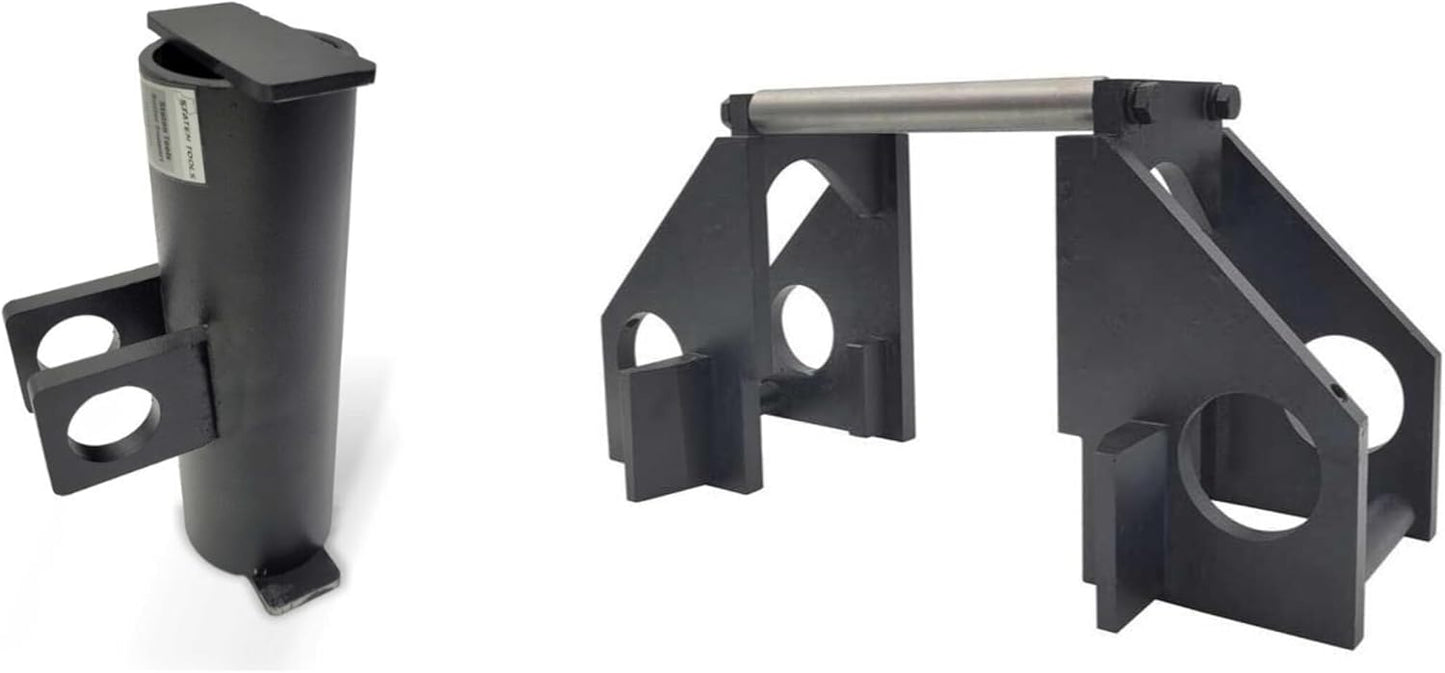 1813 Bending Table Mount with Positioning Unit | Fits Greenlee 881 & 881CT Benders | Heavy-Duty Precision Support for 2-1/2"–4" Conduit