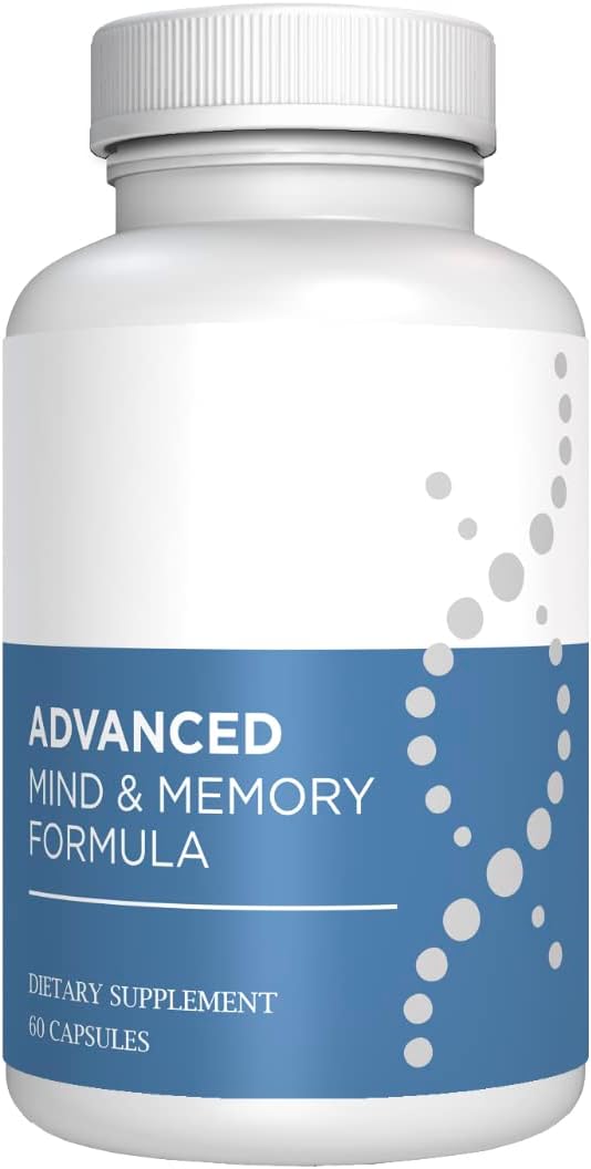 Advanced Memory Formula Extreme Brain Booster, Brain Supplement for Memory, Focus and Mental Performance, Memory Vitamins for Better Brain Health, Manufactured in The USA