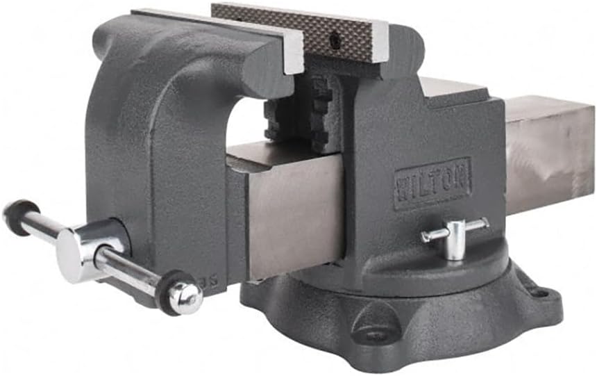 Wilton Shop Bench Vise, 5" Jaw Width, 5" Max Jaw Opening, 3" Throat (Model WS5)