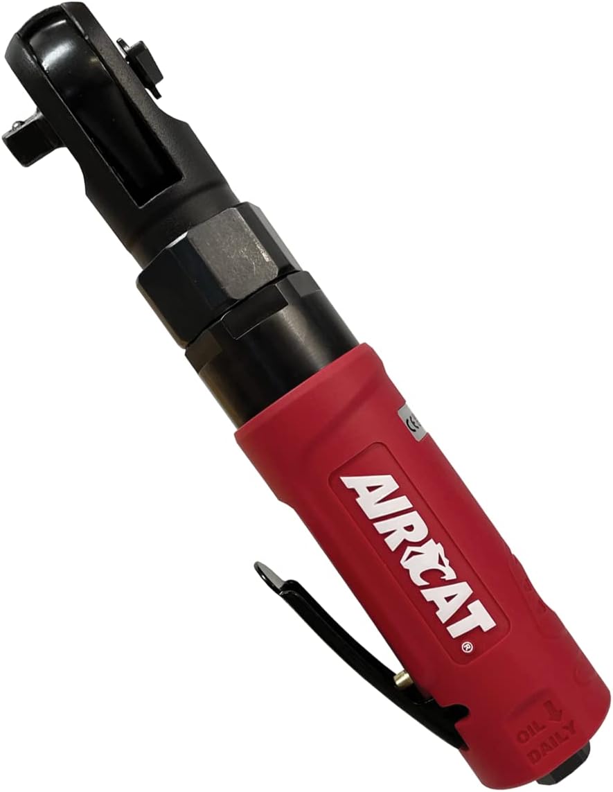 AIRCAT Pneumatic Tools 812-RW: 3/8-Inch Impacting Ratchet Wrench 350 RPM, 80 Ft-Lbs Maximum Torque