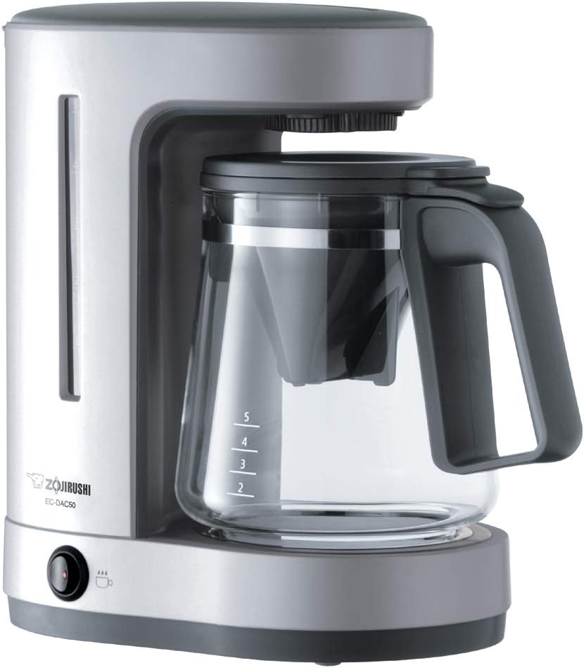 Zojirushi EC-DAC50 Zutto 5-Cup Drip Coffeemaker,Silver