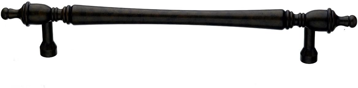 Somerset Finial 18" Center Appliance Pull Finish: Patina Rouge