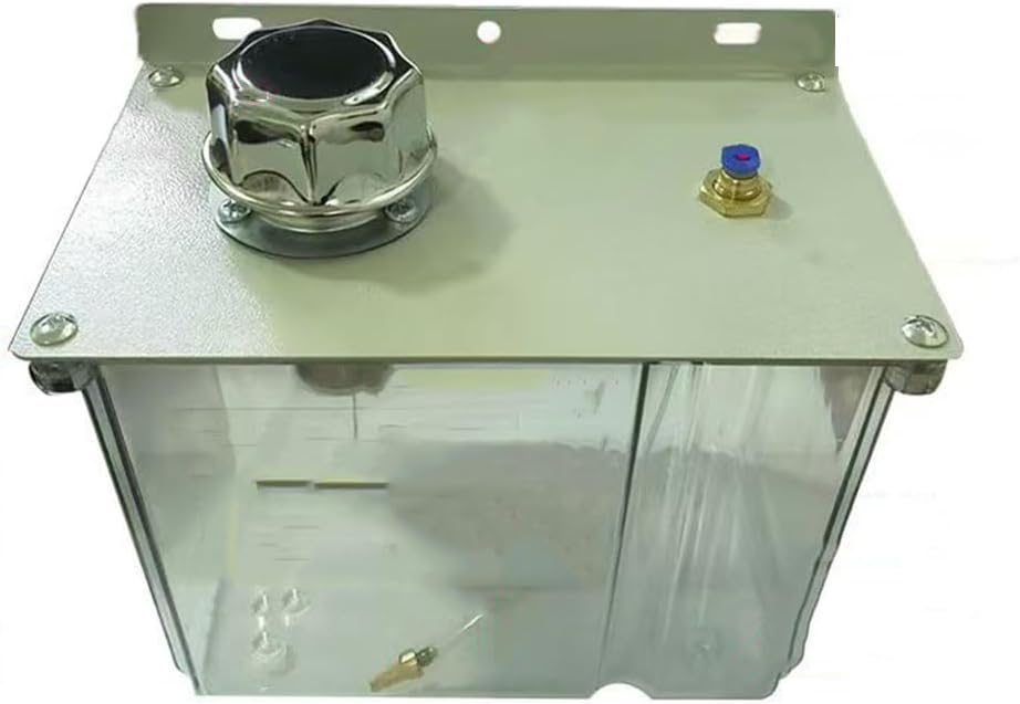 HJHLYJQBF Mist coolant System with Magnet Base, CNC Lubricated Spray Pump mini Mill for Metal Nozzle Lathe Hose Keeping Cutting Tool Cooling 3L Special Container (Single Socket) 2pcs