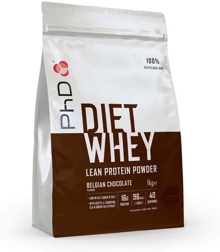 Diet Whey 1kg Belgian Chocolate