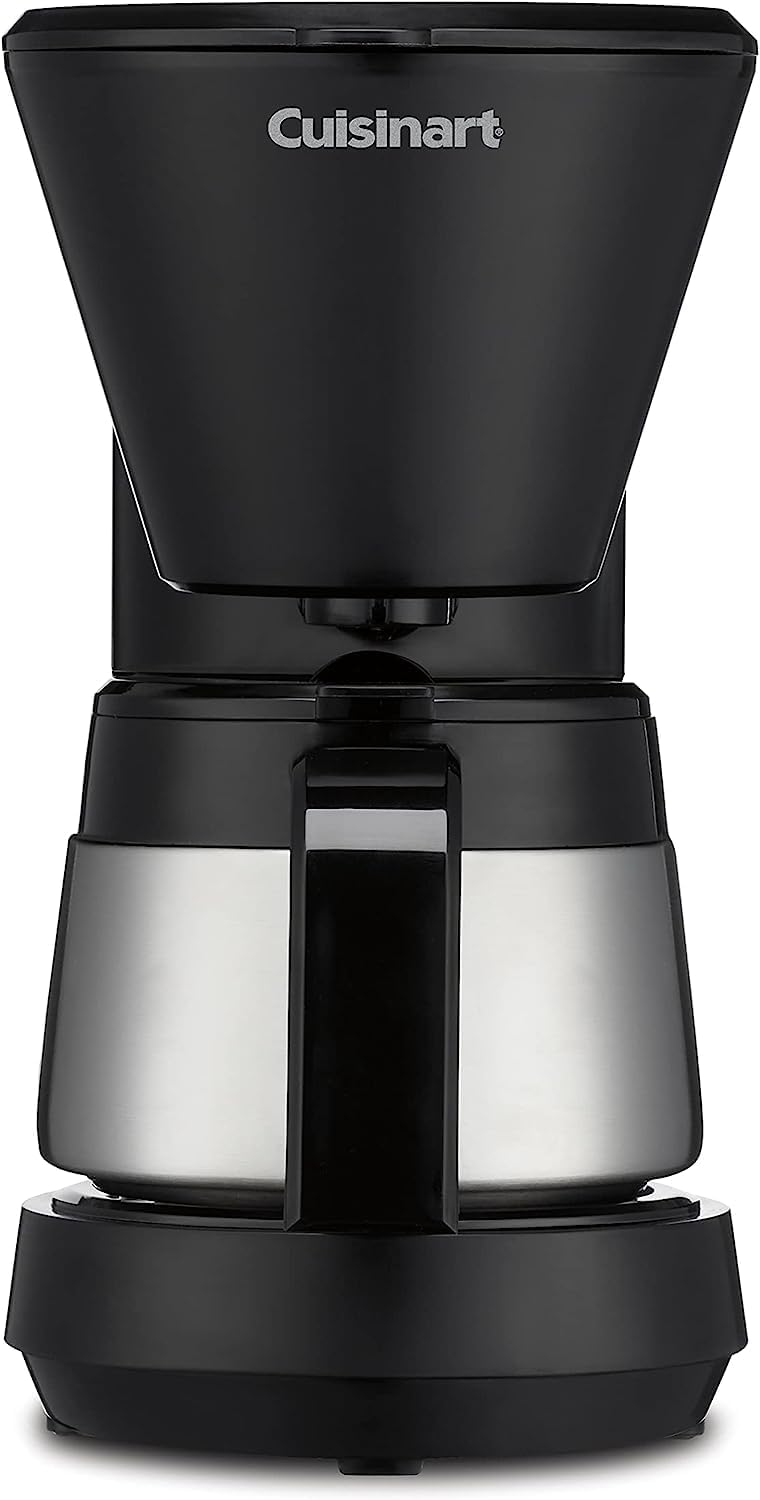 Cuisinart 5-Cup Coffeemaker with Stainless Steel Carafe, DCC-5570NAS