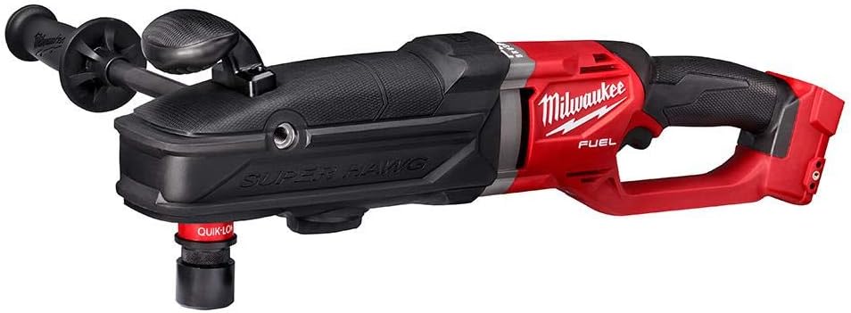 Milwaukee 2811-20 M18 FUEL 18-Volt Brushless Cordless GEN 2 SUPER HAWG 7/16 in. Right Angle Drill (Tool-Only)