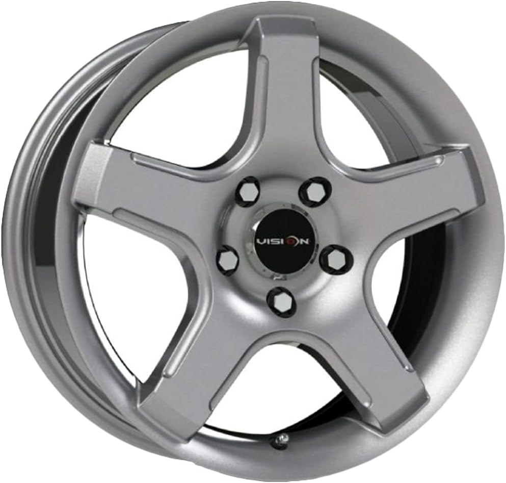 Vision 14 15x6 4x4.5" +38mm Silver Wheel Rim 15" Inch