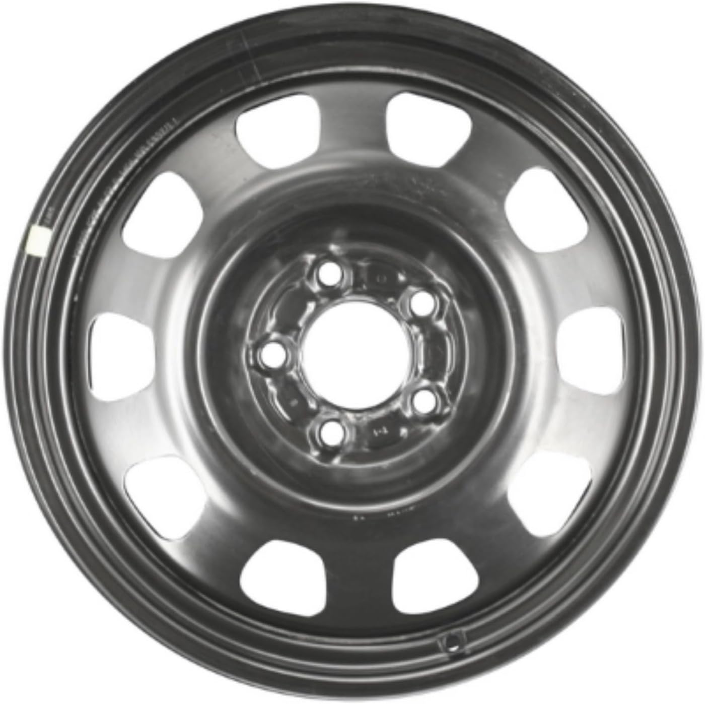 17x6.5" Reconditioned Genuine Factory OEM Black Steel Wheel Rim for Dodge Caliber 2007-2012 | 2288 | A27032AA