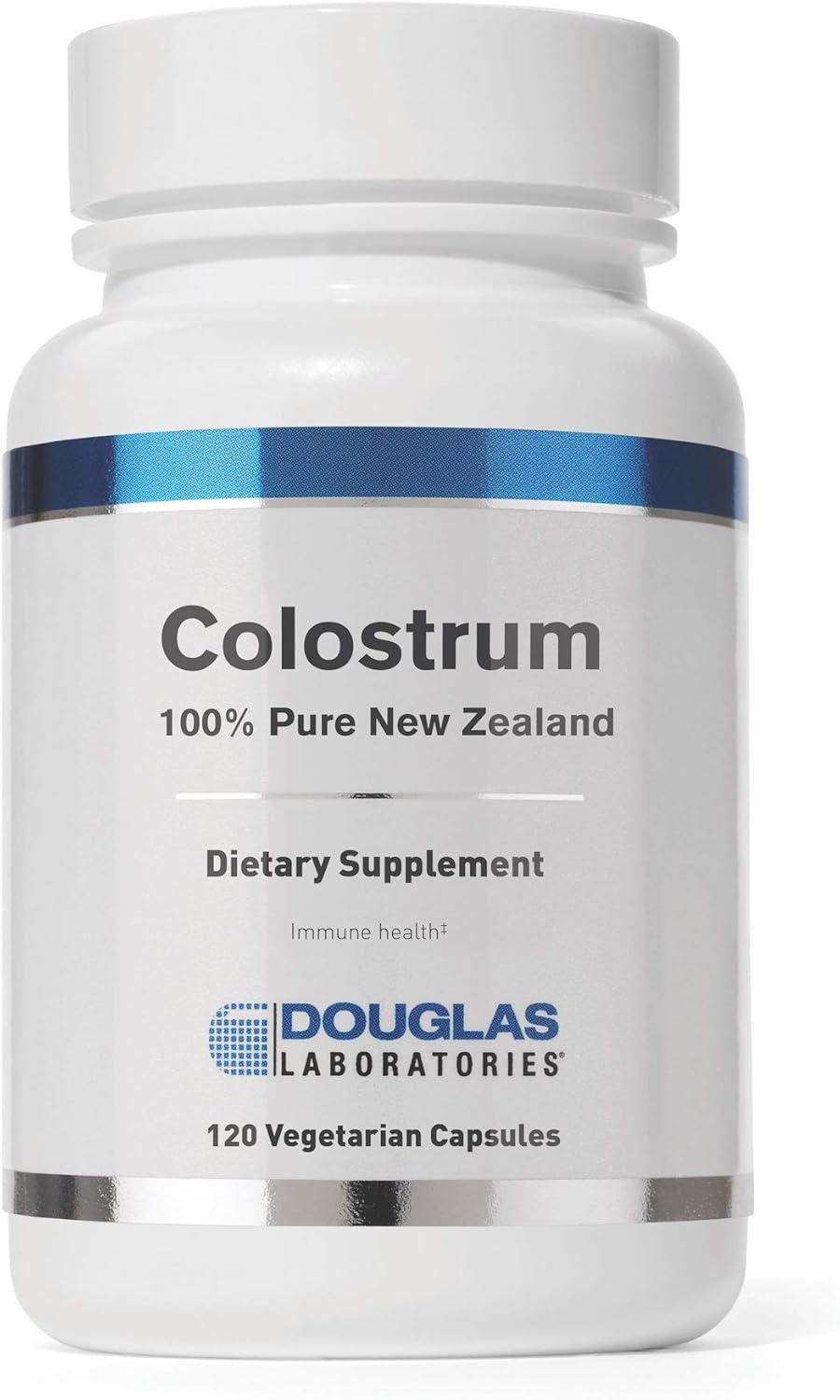 Douglas Laboratories Colostrum | 100% Pure New Zealand Supplement for Immune Support, Antioxidants, Anti Aging, GI Balance, and Gastrointestinal Health* | 120 Capsules