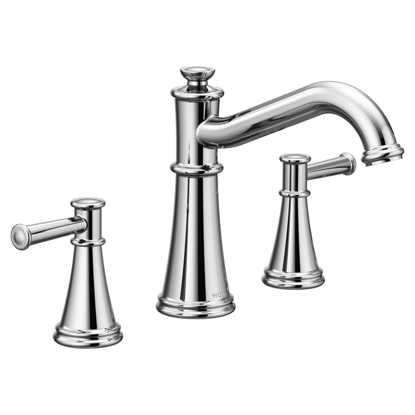Moen Belfield Chrome 2-handle Deck-mount Roman Mid-arc Bathtub Faucet