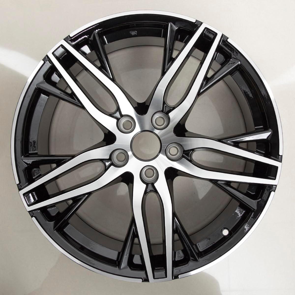 19" New 19x8.5 inch Wheel Rims for Honda Accord Sport 2016 2017 Machined Black Single Replacement Aluminum Alloy Car Rim