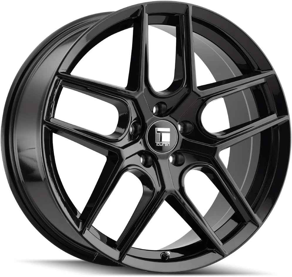 Trailer Wheels TR79 Gloss Black Wheel with Alloy Steel (17 x 8. inches /5 x 5 mm, 35 mm Offset)