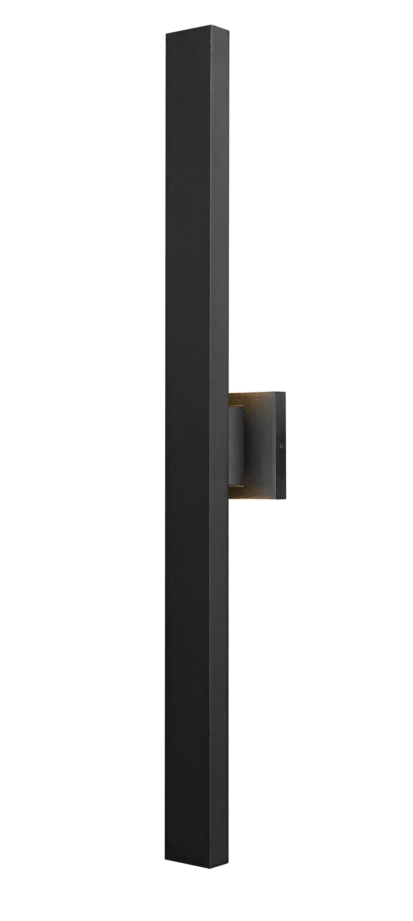 Z-Lite Edge 33.25-in H Black Hardwired Integrated LED Outdoor Wall Light