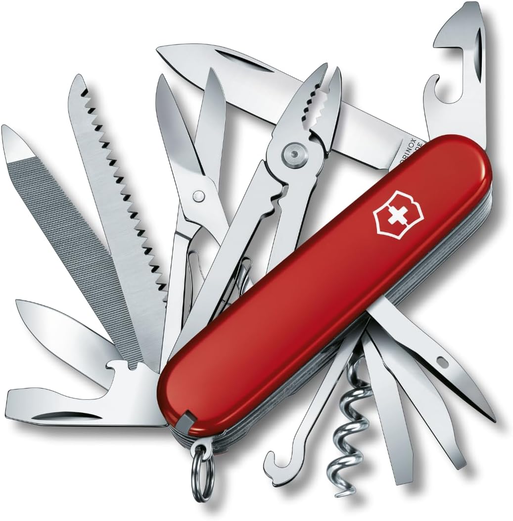 VICTORINOX 1.3773 Handyman Swiss Army Knife, Multi-functional Knife, DIY with Pliers, Swiss Multi-Tool with 24 Functions