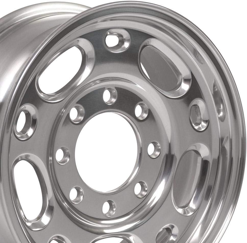 OE Wheels CV82 16 Inch Rim Fits Suburban 2500 Style 8x165.1 16x6.5 Polished - Hollander 5079 (1)