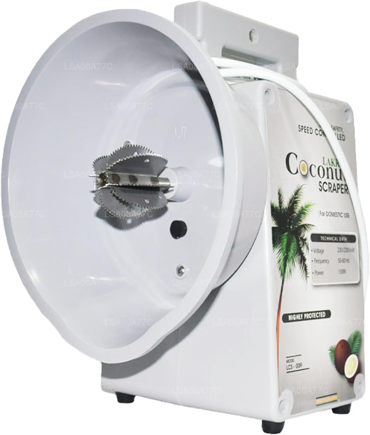 Domestic Electric Coconut Scraper (110v) Model LCS-009