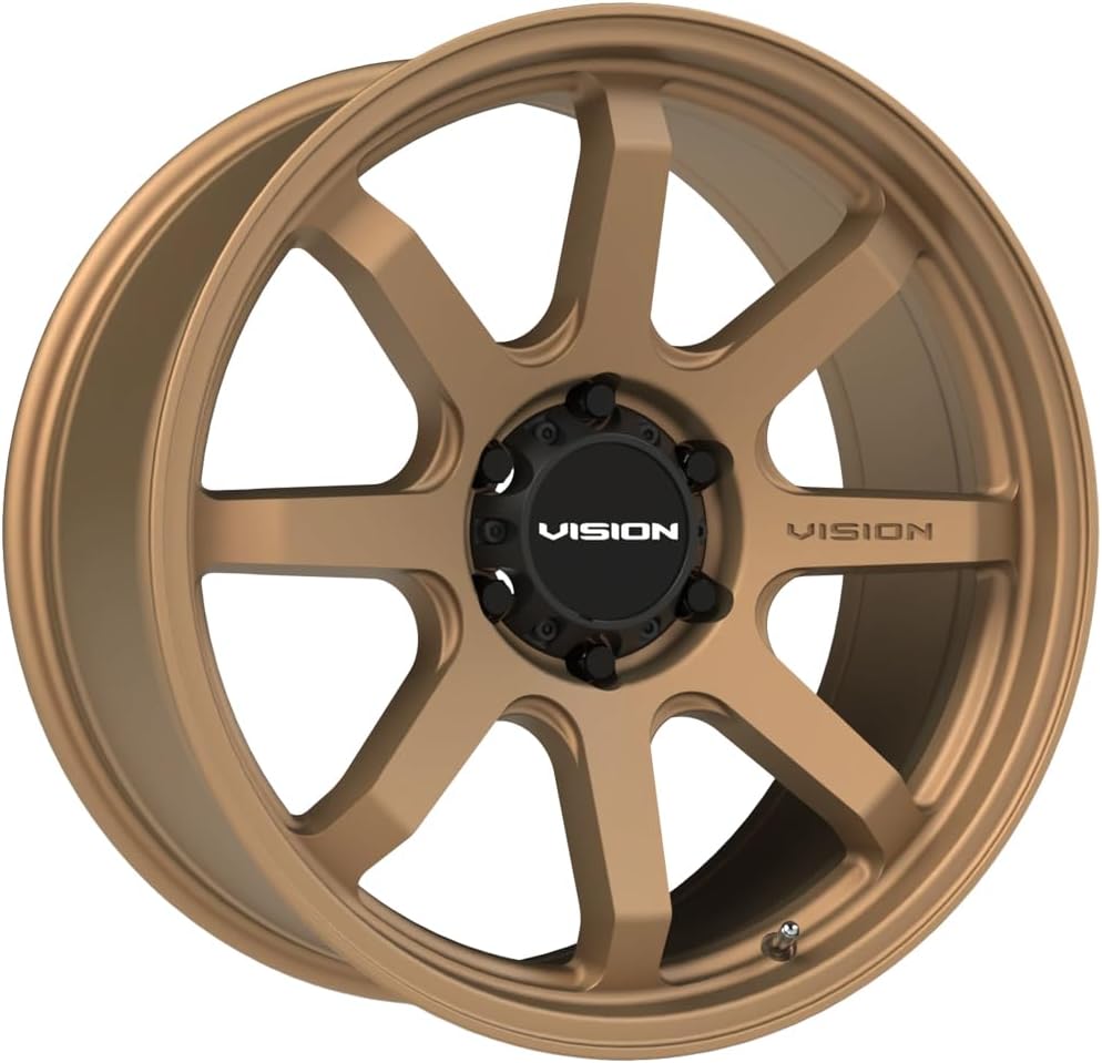 Vision 351 FLOW Custom Wheel - 17x9, 20 Offset, 6x139.7 Bolt Pattern, 106.2mm Hub - Bronze Rim