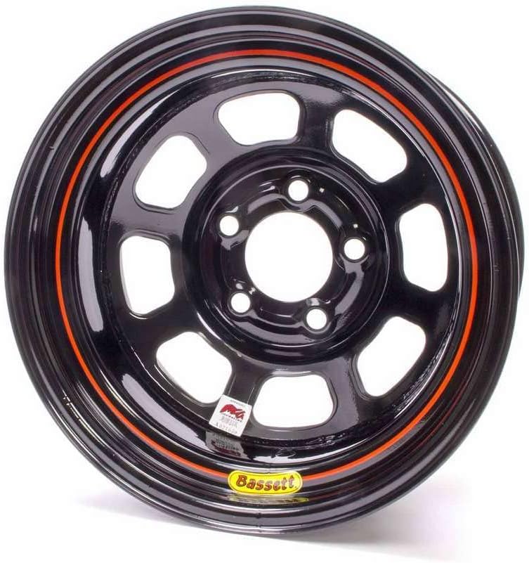 58D52I Black IMCA D-Hole Wheel