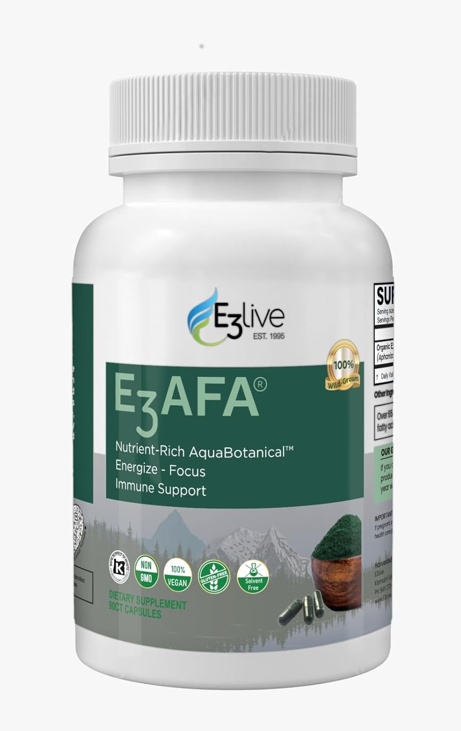 E3LIVE E3AFA 90ct (500mg)\u2026