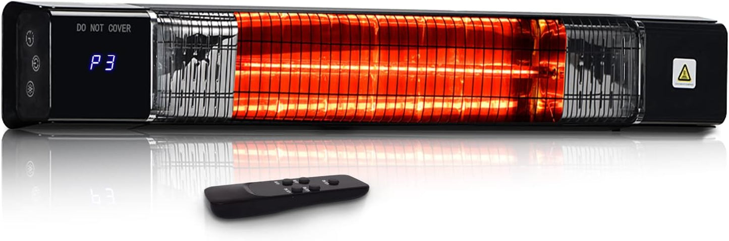 MEPTY Infrared Wall mounted Heaters for Outdoor Use