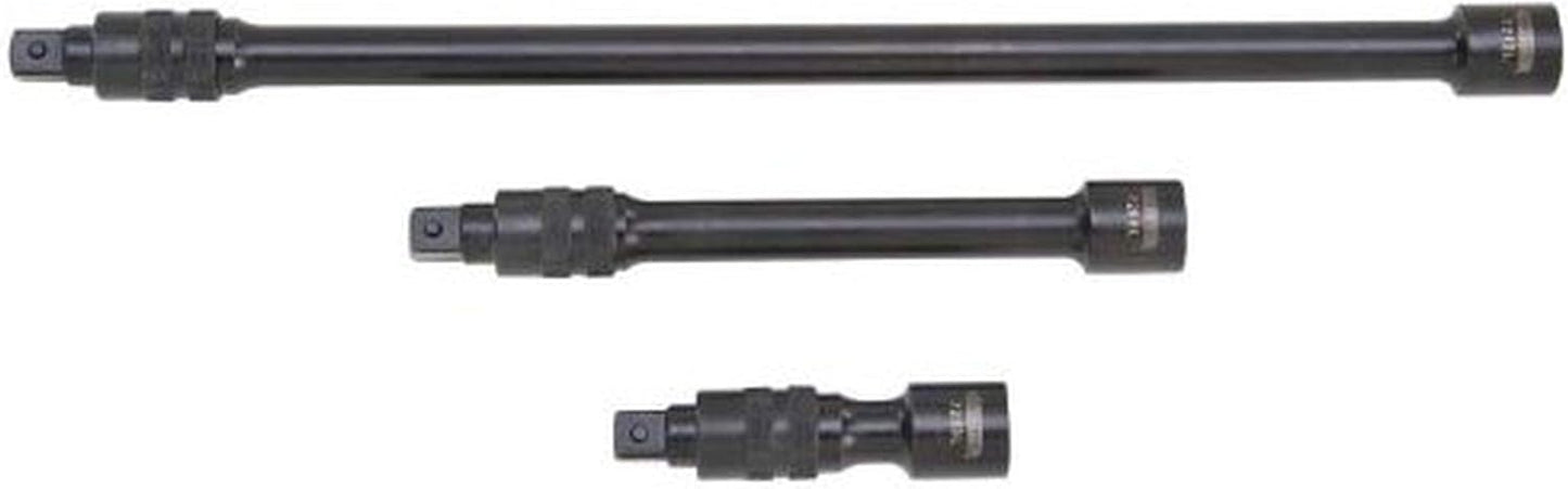 Stanley Proto J7277L 3/8" Drive Impact Locking Ext Set, 3PC