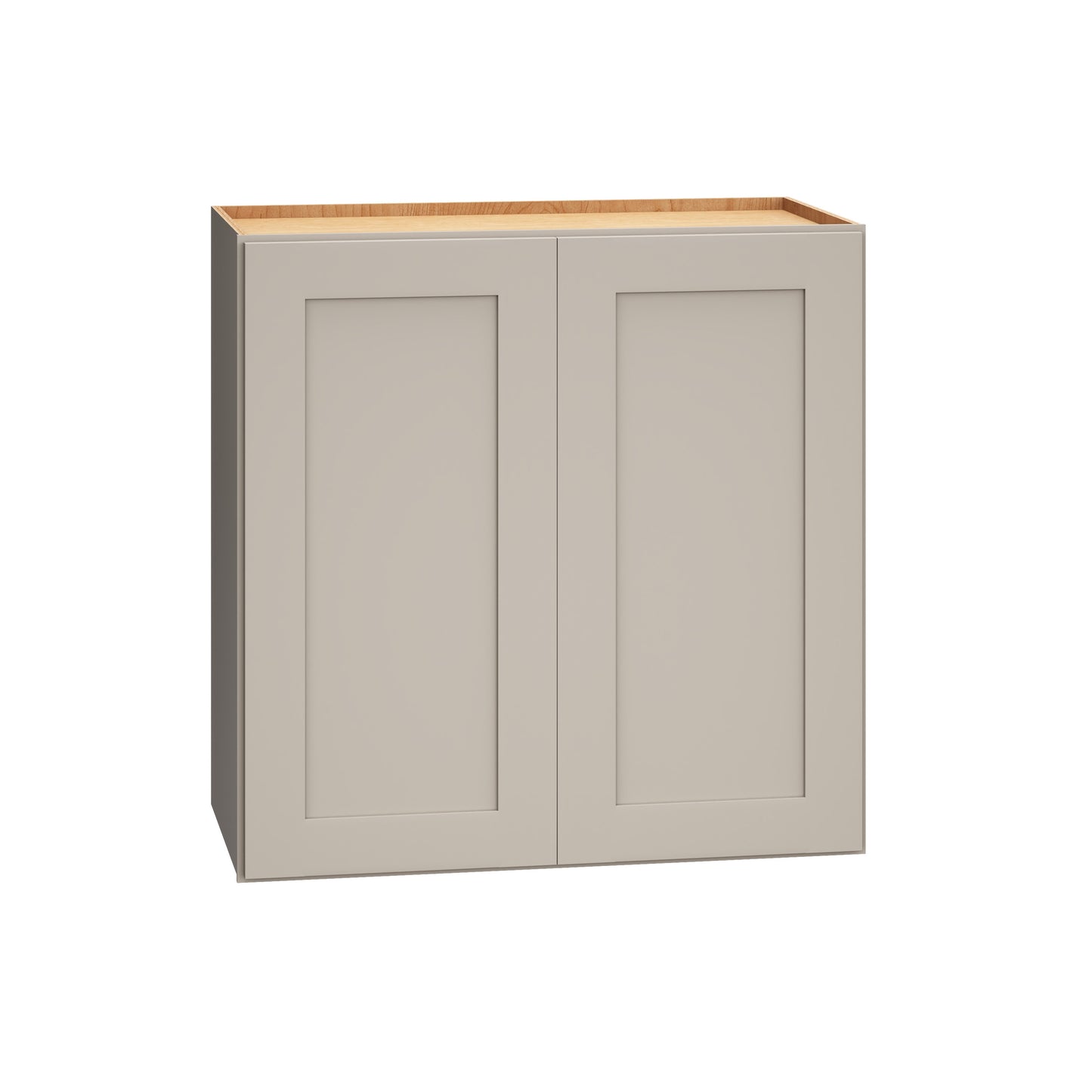 Diamond Express Jamestown 24-in W x 24-in H x 12-in D Cloud Gray Wall Fully assembled Plywood Cabinet Recessed Panel Shaker