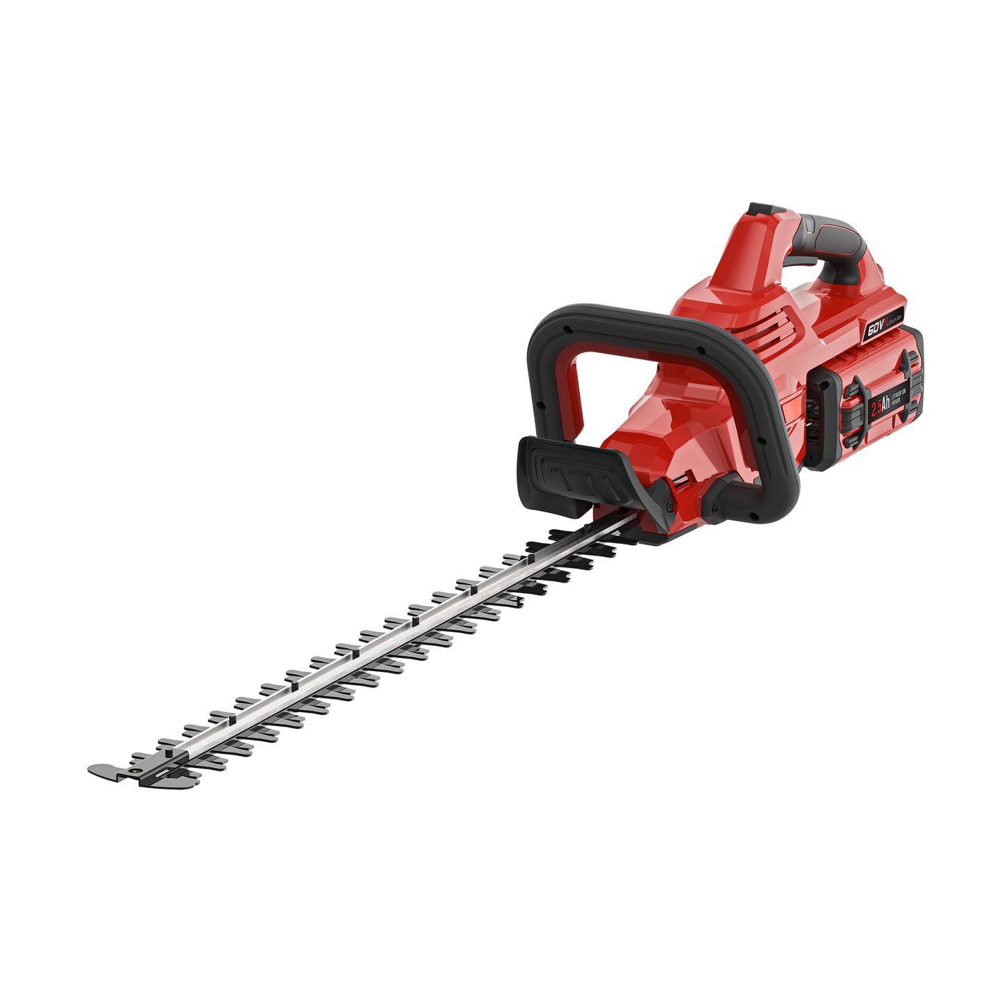 PRORUN PHT160H 60-volt Max 26-in Battery Hedge Trimmer 2.5 Ah (Battery and Charger Included) PHT160H