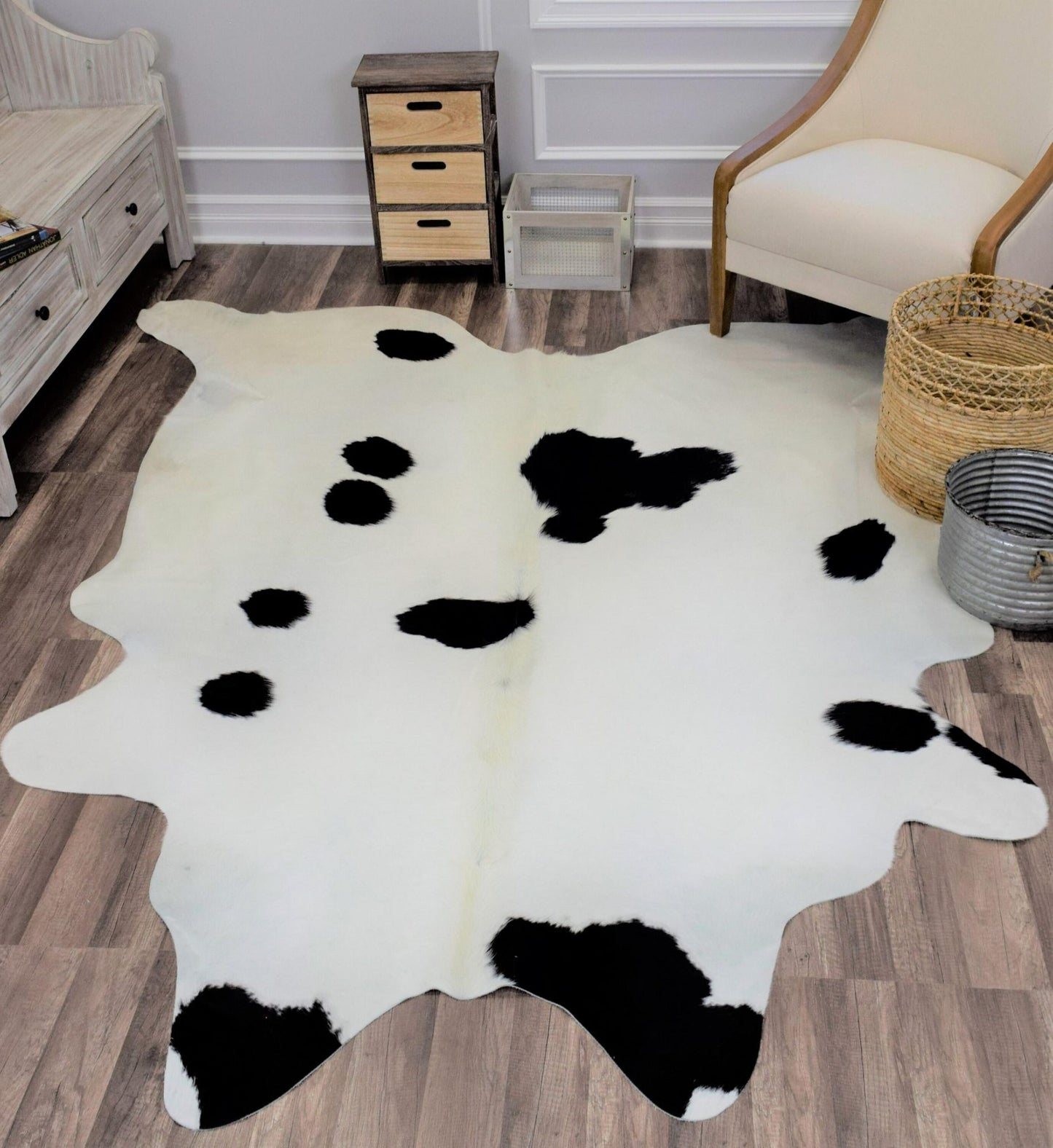 Rugs America 5 x 6 (ft) Spot clean with mild detergent Area rug