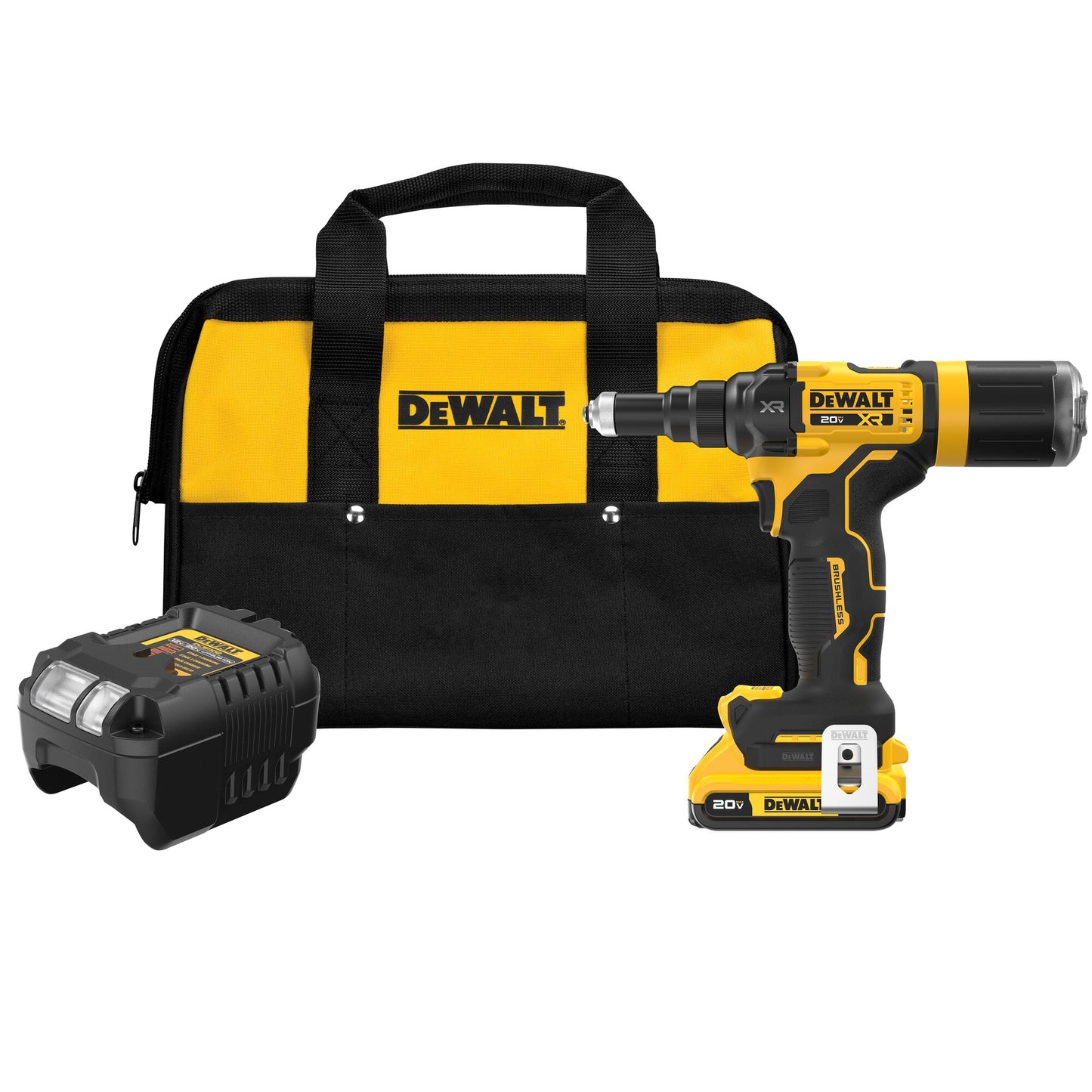 DEWALT 20V 3/16-In Rivet Tool 2.0AH DCF403D1