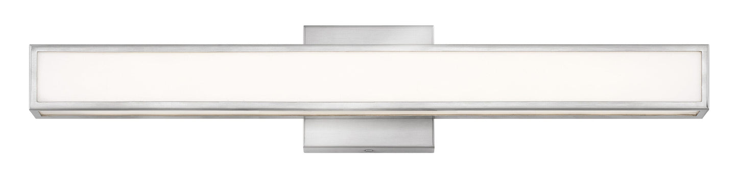 Hinkley Alto 24-in 3 -Light Brushed Nickel Integrated LED Modern/contemporary Vanity light