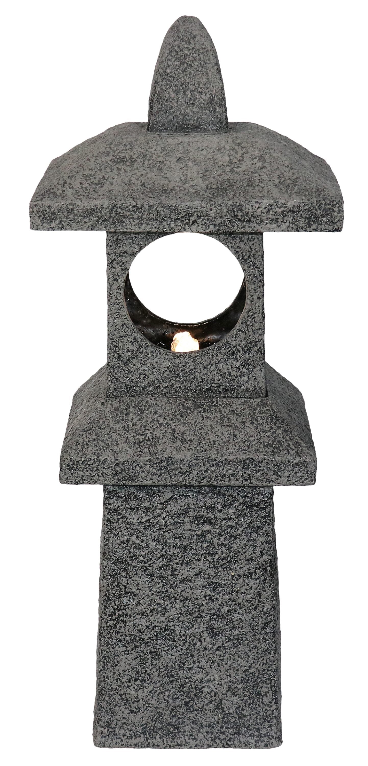 Hi-Line Gift 34.25-Inches H Resin Water Outdoor Fountain Statue Pump Included