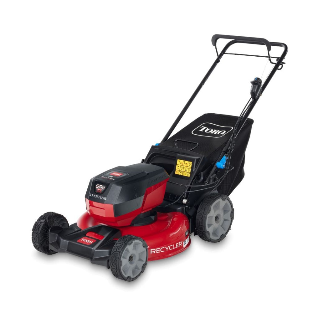 Toro Recycler 60-volt 21-in Cordless Push Lawn Mower 4 Ah (1-Battery and Charger Included) 21323