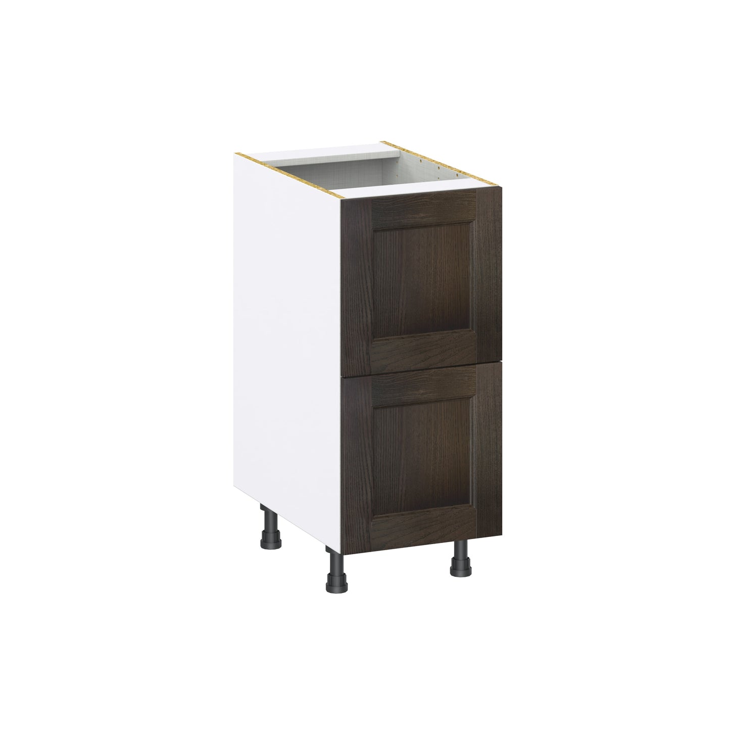 Hugo&Borg Montclaire 15-in W x 34.5-in H x 24-in D Chestnut 2 -Drawers Drawer Base Fully assembled Cabinet Recessed Panel