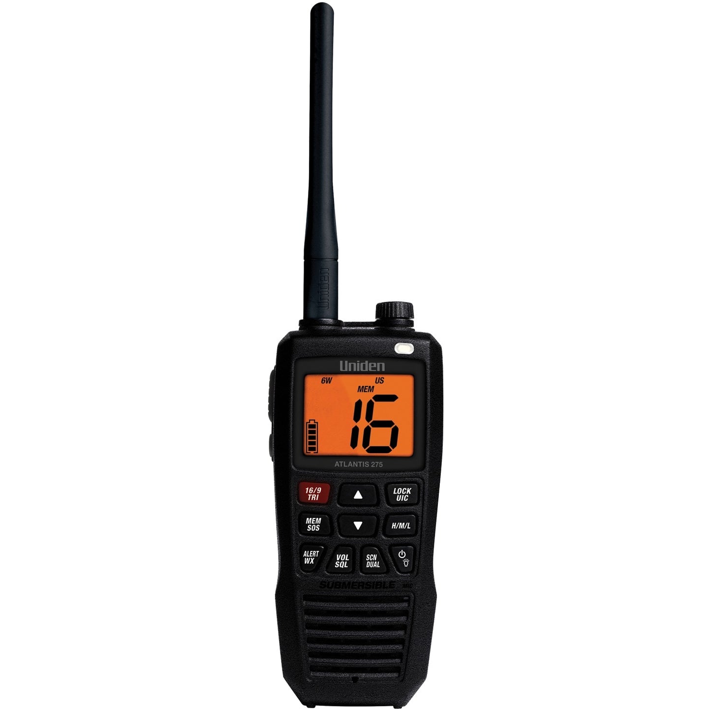 Uniden Uniden Atlantis 275 Floating Handheld 2-Way VHF Marine Radio UNNATLANTIS275
