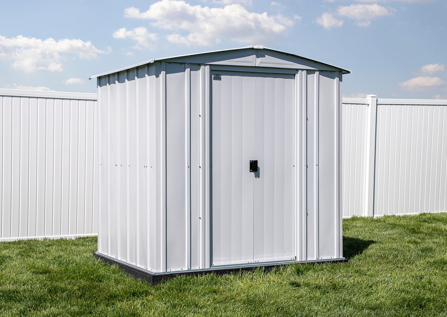 Arrow 6-ft x 5-ft Classic Galvanized steel Metal Storage Shed