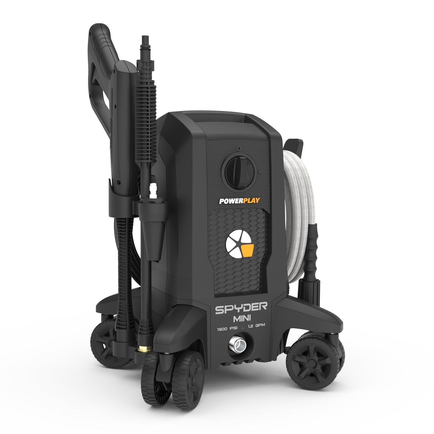 PowerPlay 1900 PSI 1.2-GPM Cold Water Electric Pressure Washer with 4 Spray Tips (Battery Not Included) SPYM1900V