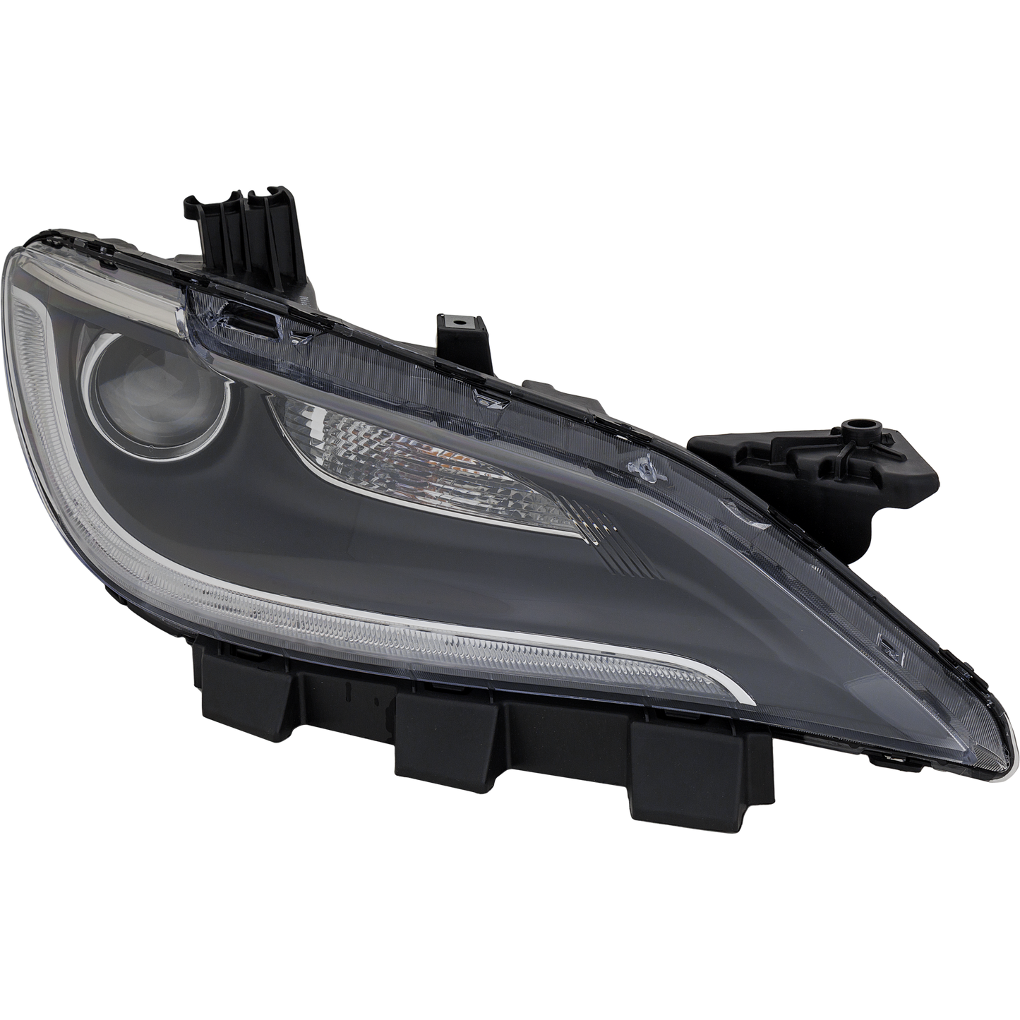 Garage-Pro Headlight Assembly Compatible with 2016 2017 Chrysler 200 Capa Passenger Side with Bulb