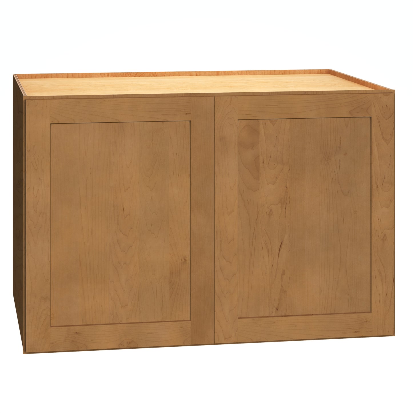 Diamond Express Jamestown 36-in W x 24-in H x 24-in D Sahara Brown Wall Fully assembled Plywood Cabinet Recessed Panel