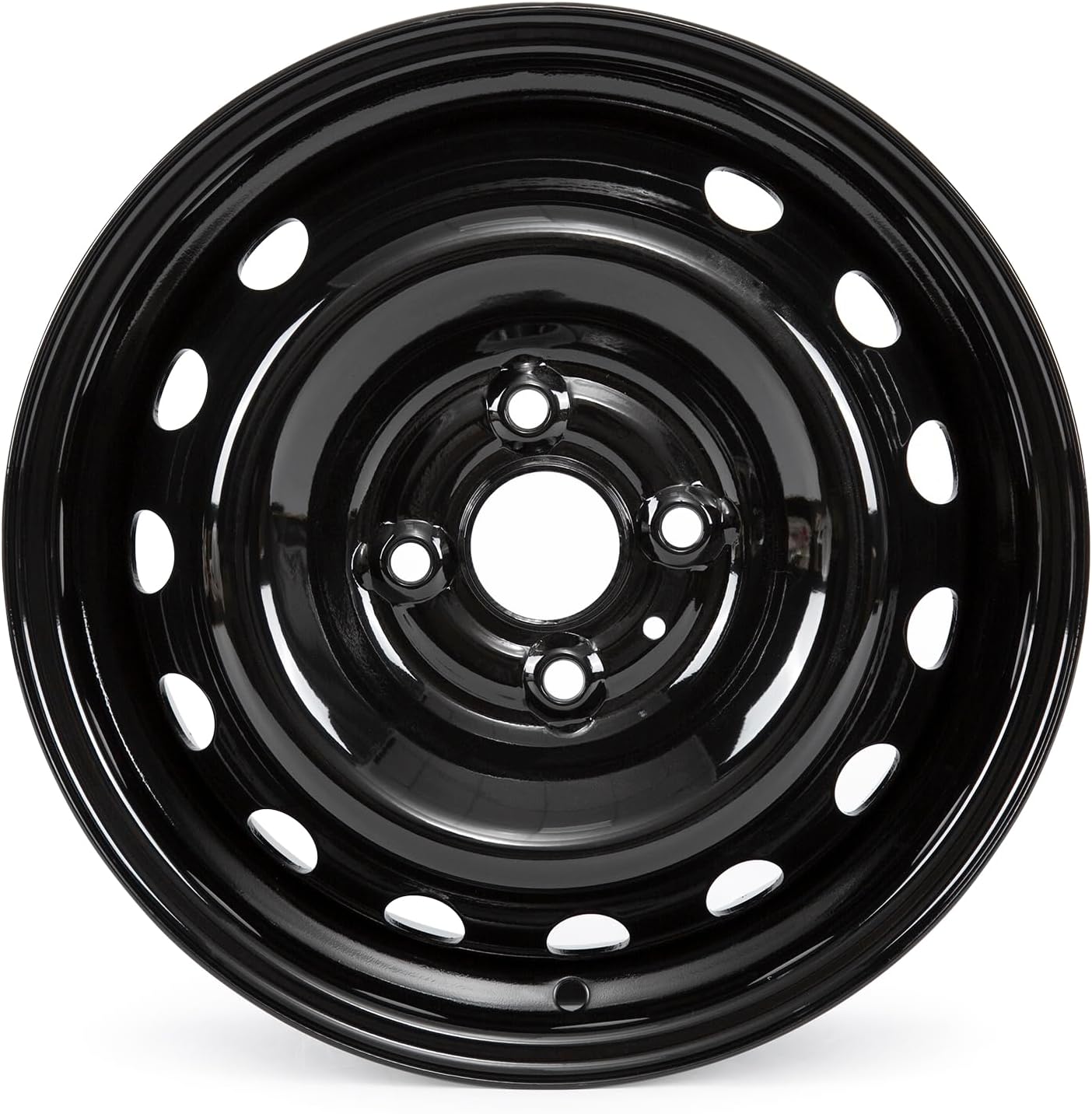 New 14 Inch 14X5.5 Inch Black Steel Rims for Hyundai Accent 2006-2017 (1)