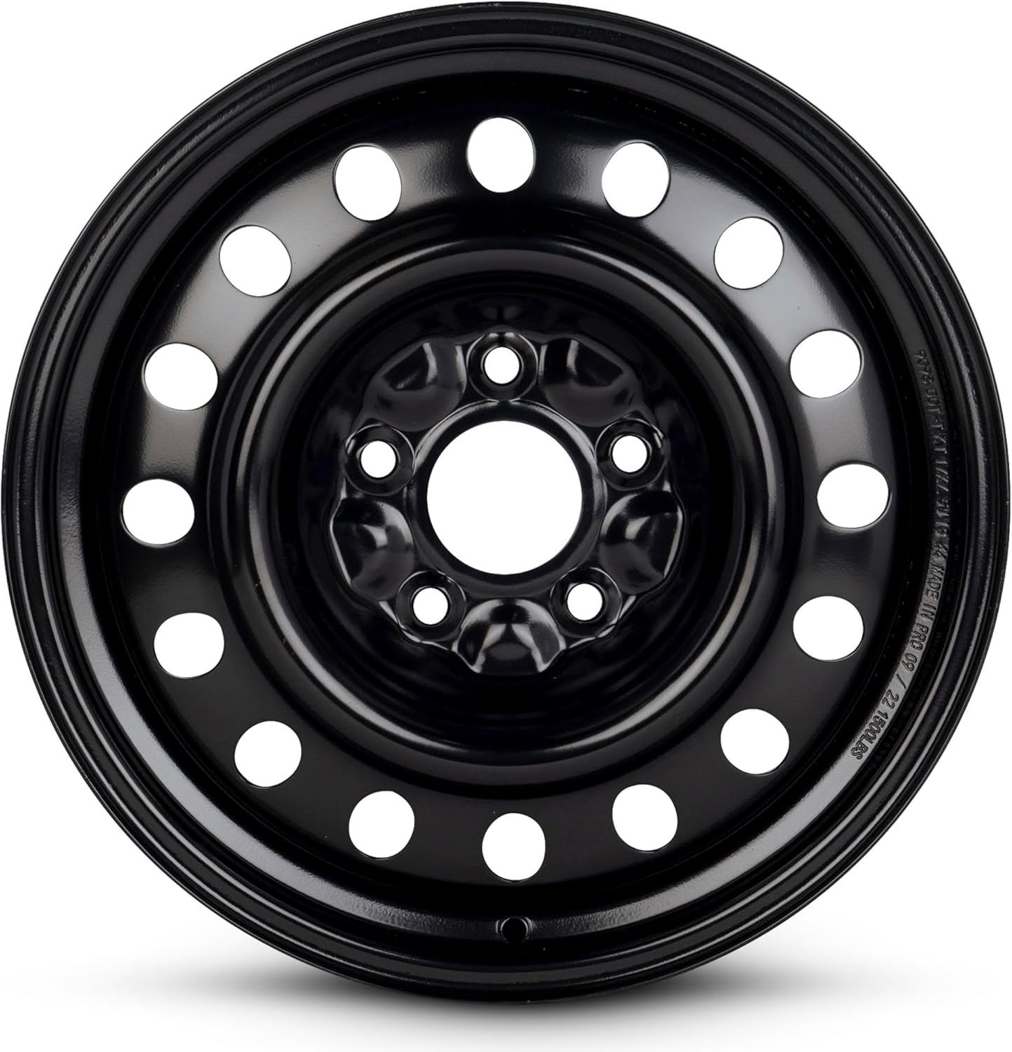 For 2020-2024 Jeep Gladiator 17 Inch Painted Black Rim - OE Direct Replacement - Road Ready Car Wheel